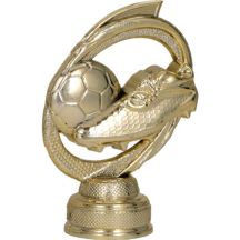 Goldene Plastikfigur – Fußball