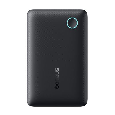 3. Baseus EnerFill FP11 Powerbank 10000mAh 15W (mit schwarzem Simple USB-C - USB-C 20V/3A 30cm Kabel) - schwarz