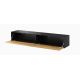 2. TV-Schrank VIGO '180' 30/180/40 schwarz/wotan Eiche