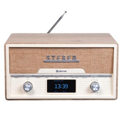 7. Denver MDA-525LW Personal CD Player Wood
