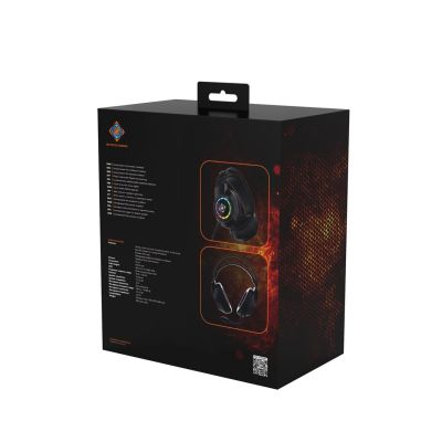 8. Deltaco Gaming GAM-168 Kopfhörer/Headset mit Kabel, Kopfbügel, USB Typ-A, Schwarz