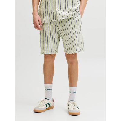 2. Jack&Jones Herren-Streifenshorts JPSTJAIDEN COBA STRIPE JOG SHORTS REG SN 12274413 TEA/STRIPES