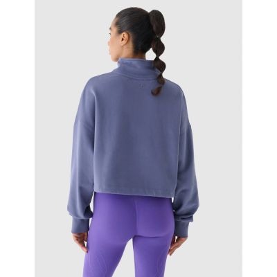 2. Damen-Sweatshirt ohne Kapuze 4F x Anna Lewandowska 4F 4FALSAW24TSWSF1743-31S