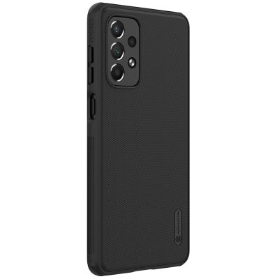 4. Nillkin Super Frosted Shield Pro robuste Schutzhülle für Samsung Galaxy A73 schwarz