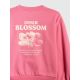 9. Locker geschnittenes Damen-Sweatshirt ohne Kapuze 4F 4FRSS26TSWSF2832-54S