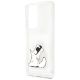 6. Karl Lagerfeld Choupette Fun Case für Samsung Galaxy S21 Ultra - Transparent
