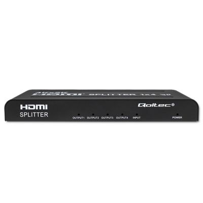 3. QOLTEC Splitter 4xHDMI 4Kx2K | 3,4 GB/s