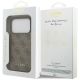 8. Guess 4G Classic Hülle für iPhone 17 Pro / 18 Pro - Braun