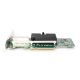 13. Einzelner 10-Gbit/s-Glasfaseranschluss (SFP+) auf PCI-Express-Karte, Chipsatz: Intel JL82599EN