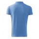 2. Malfini Cotton M MLI-21215 blaues Poloshirt