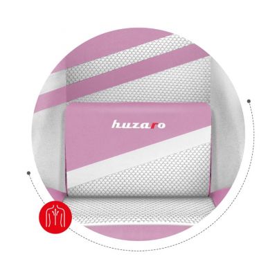13. Huzaro Force 4.4 Pink Mesh Gaming-Stuhl