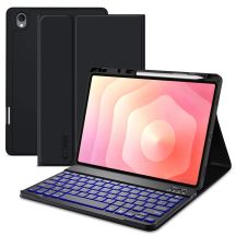 Tech-Protect SC Stifthülle + Bluetooth-Tastatur für Samsung Galaxy Tab S12+ 12,4" X840 / X846B - Schwarz