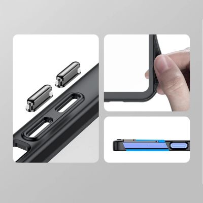 3. Weltraumhülle für Xiaomi Poco X5 5G / Redmi Note 12 5G Hülle mit flexiblem Rahmen schwarz