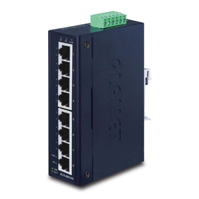 2. PLANET IGS-801M Netzwerk-Links Managed L2/L4 Gigabit Ethernet (10/100/1000) 1U Blau