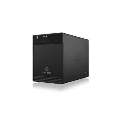 2. ICY BOX IB-3740-C31 HDD/SSD-Gehäuse Schwarz 2,5/3,5"