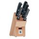 2. WMF 18.7469.9990 Küchenbesteck- und Messerset, 6-teilig. Messerblock/Besteckset