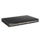 D-Link DGS-1520-52MP Managed L3 Gigabit Ethernet (10/100/1000) PoE-Unterstützung 1 HE Schwarz