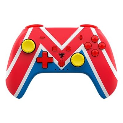 Dragonshock PopTop Kompakter, mehrfarbiger Bluetooth-Gamepad für Nintendo Switch