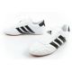 8. Adidas Damen-Taekwondo-Sportschuhe, weiße Leder-Slipper