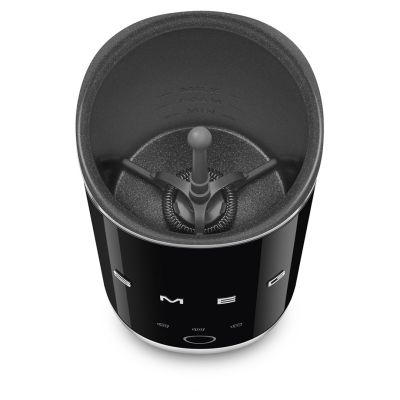 15. Smeg MFF02BLEU Milchaufschäumer/Wärmer, automatischer Milchaufschäumer/Wärmer, Schwarz