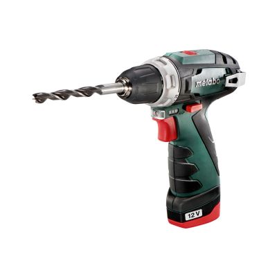 Metabo POWERMAXX BS BASIC 1400 U/min Zentralverriegelung 800 g Schwarz, Rot
