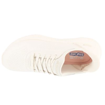 3. Skechers Slip-Ins: Bobs Squad 4 – Key Look 117740-W Weiß 40