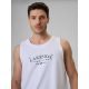 4. Ärmelloses Herren-T-Shirt mit Aufdruck, reguläre Passform, 4F 4FRSS26TSLEM331-10S