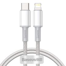 BASEUS USB-C-auf-Lightning-Kabel 20 W, 5 A, 1 m (weiß)