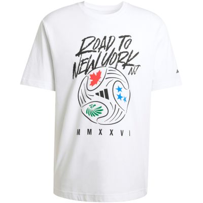 2. adidas FIFA World Cup 26™ Road to NYNJ Grafik-T-Shirt für Herren, Weiß, KB2535