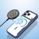 6. Dux Ducis Skin X Pro iPhone 17 Pro Max Hülle mit Wallet, MagSafe kompatibel - Blau