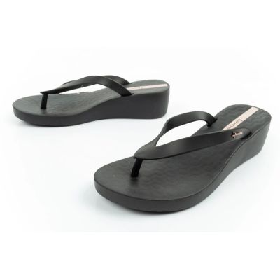 8. Ipanema Selfie Fem Damen-Flip-Flops, bequem, schwarz, modisch, Plateau