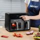 6. ZELMER ZAF900 Heißluftfritteuse 5,5 l Dual mit Doppelkorb