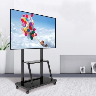 15. TECHLY MOBILER TV-STÄNDER LED/LCD/PDP 55-100 ZOLL 150 KG MIT ABSTELLPLATTE ICA-TR30
