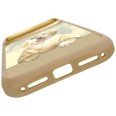 5. Nimmy Gentle Pets Series Hunde-MagSafe-Hülle für iPhone 17 Pro – braun