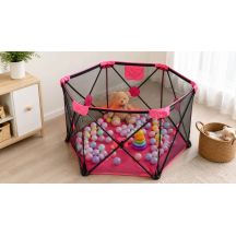 Extralink Kids | Kinderlaufstall | Faltbarer Spielplatz und Bällebad für Kinder 120 x 68 cm, groß, K-462