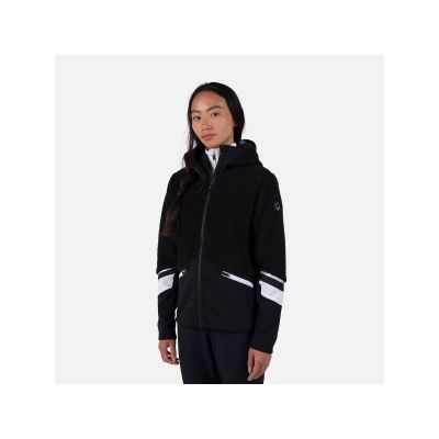 2. Rossignol W Wispile Fleece Fzh Sweatshirt Schwarz