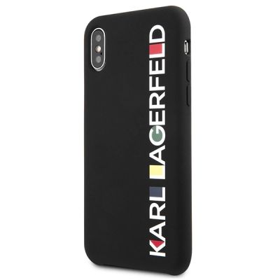 2. Karl Lagerfeld Glossy Bauhaus iPhone X/XS Hülle - Schwarz