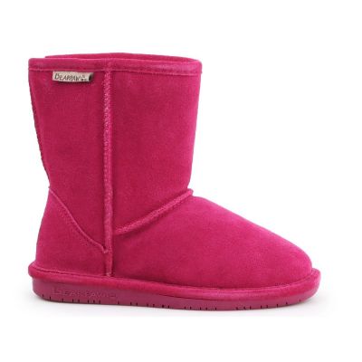 6. BearPaw Jr 608Y Pom Berry Winterstiefel