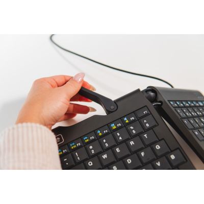 7. BakkerElkhuizen Goldtouch Travel Go2 Tastatur (QWERTZ) ergonomisch