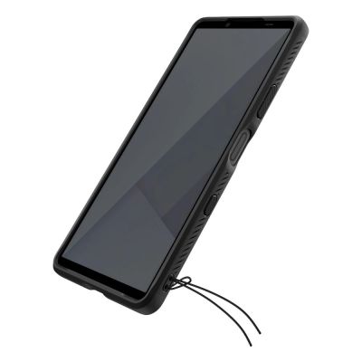 10. Spigen Rugged Armor Case für Sony Xperia 10 VII - Mattschwarz
