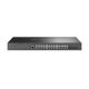 TP-Link Omada SG3428MP Netzwerk-Switch, Managed L2+ Gigabit Ethernet (10/100/1000) mit PoE-Unterstützung, 1 HE, Schwarz