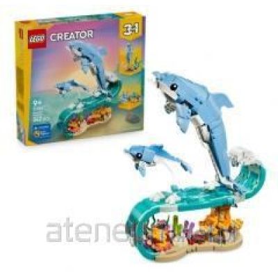 25. LEGO Creator 31385 Meerestiere: Wunderschöne Delfine