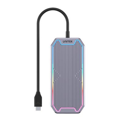 3. UNITEK HUB USB-C, HDMI 2.0, RJ45, 3,5-mm-Klinke, PD 100W