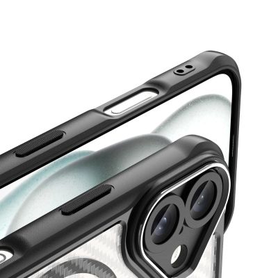 8. Leading Series MagSafe Silikonhülle für iPhone 16 – Schwarz