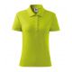 3. Malfini Cotton W MLI-21362 Limettenpoloshirt