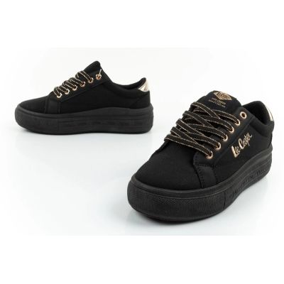 8. Lee Cooper Damen-Sportschuhe, modische Sneaker in Schwarz, bequem