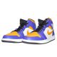 3. Air Jordan 1 MID Sneakers Los Angeles Lakers LA - DQ8426-517