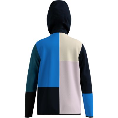 3. Kinder-Kapuzenjacke mit Reißverschluss Odlo CLASSIC FLEECE HOODY KIDS Mid-Layer-Kapuzenjacke mit durchgehendem Reißverschluss, marineblau