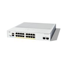 Cisco C1300-16FP-2G verwalteter L2/L3-Gigabit-Ethernet-Switch (10/100/1000), Weiß