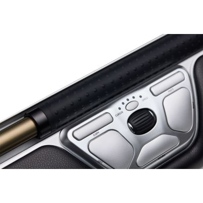 2. Contour Design RollerMouse Rot, Kabelgebunden, USB Typ-C, 2800 DPI, Silber